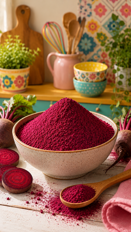 DEHYDRATED BEETROOT POWDER