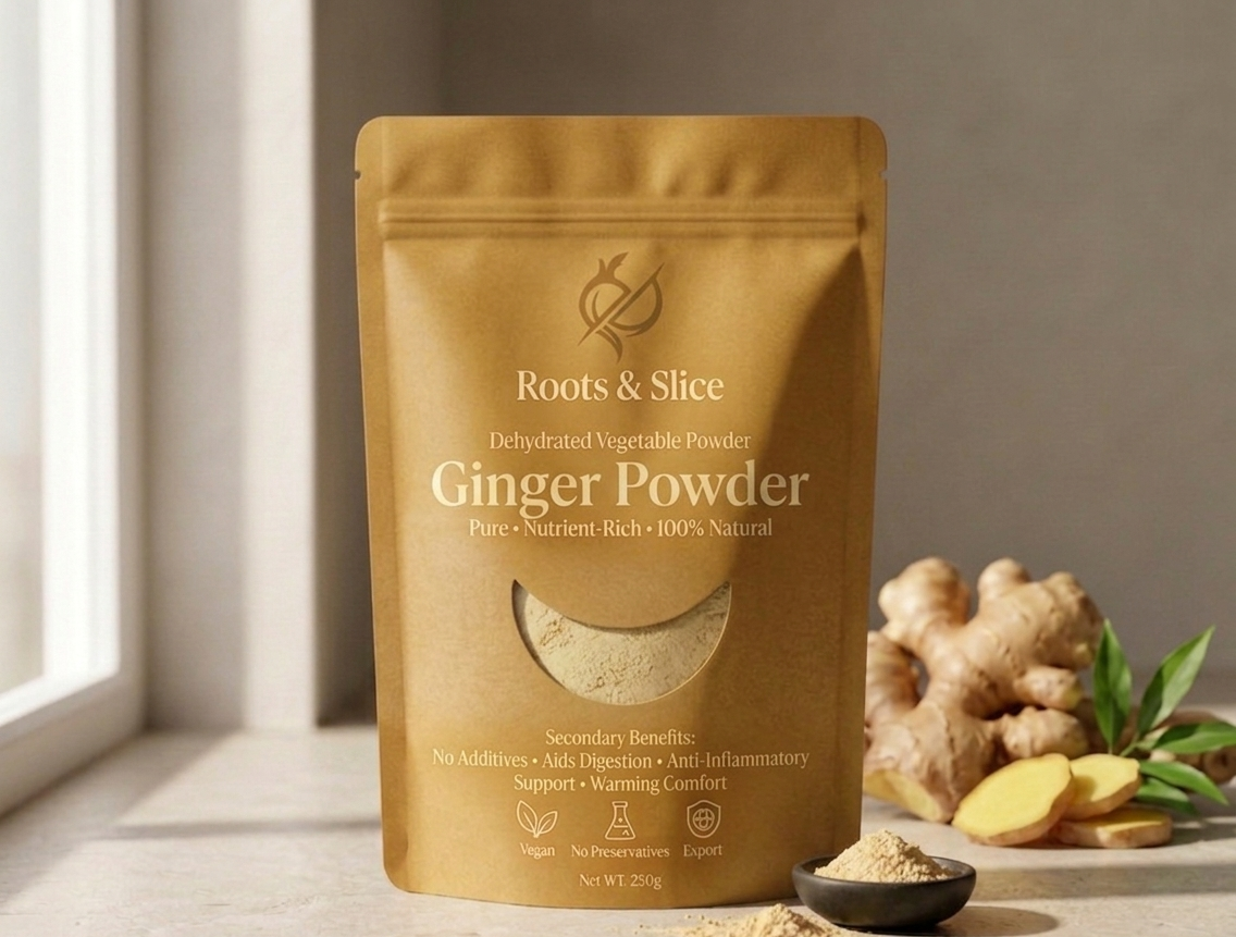 DEHYDRATED GINGER POWDER