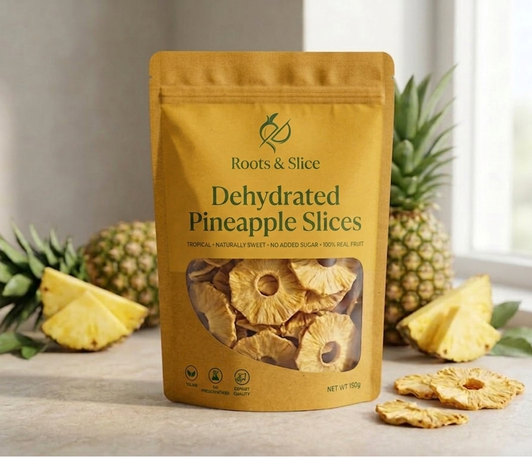 DEHYDRATED PINEAPPLE SLICE
