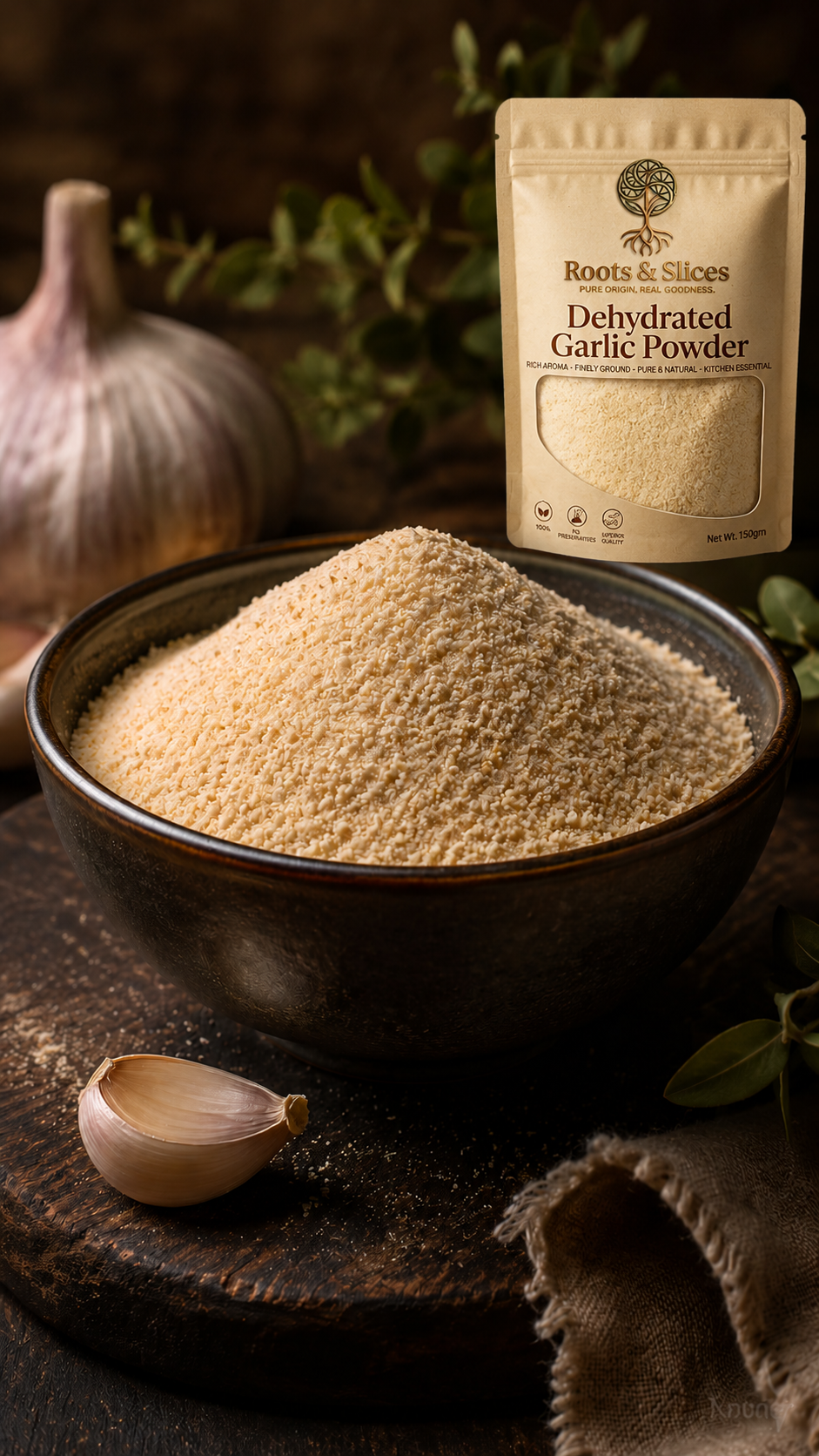 DEHYDRATED GARLIC POWDER
